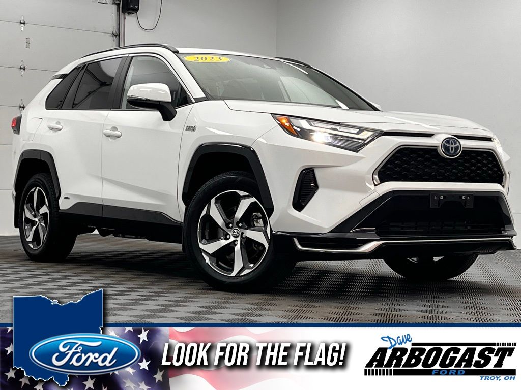 Ice Cap 2023 Toyota RAV4 Prime SE AWD SUV / Crossover All-Wheel Drive Continuously Variable Transmission
