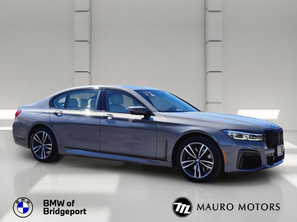 Bernina Gray Amber Effect Metallic 2022 BMW 7 Series 750i xDrive AWD Sedan All-Wheel Drive 8-Speed Automatic