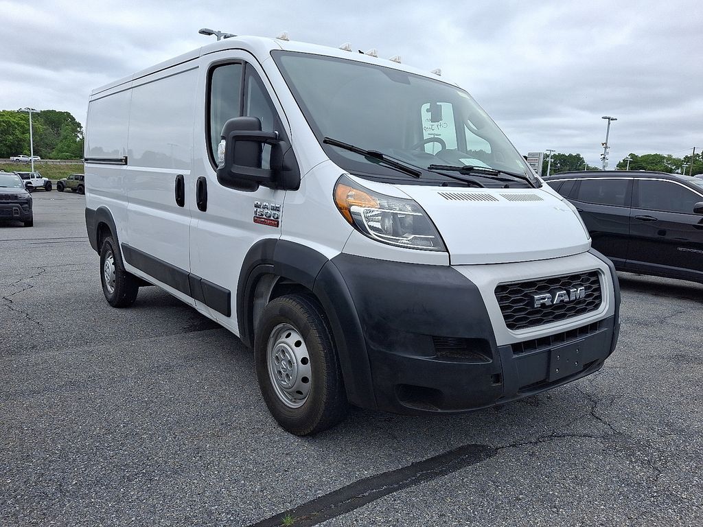 Bright White Clearcoat 2020 RAM ProMaster Van Front-Wheel Drive 6-Speed Automatic