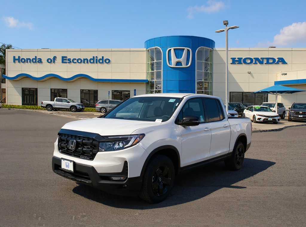 Platinum White Pearl 2026 Honda Ridgeline Pickup Truck All-Wheel Drive 9-Speed Automatic