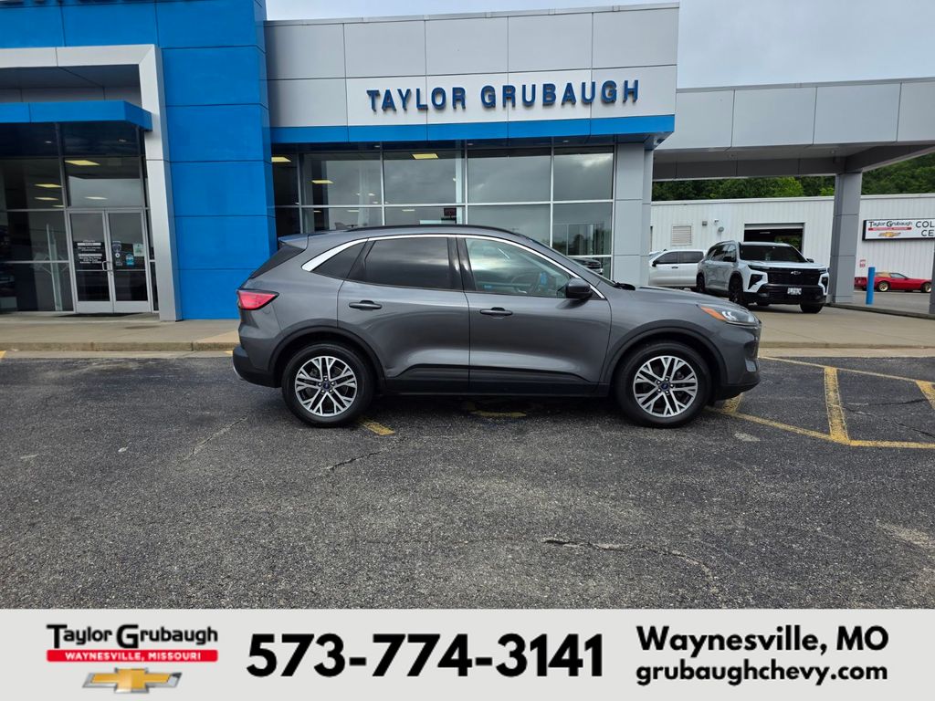 Gray Metallic 2021 Ford Escape SUV / Crossover All-Wheel Drive 8-Speed Automatic