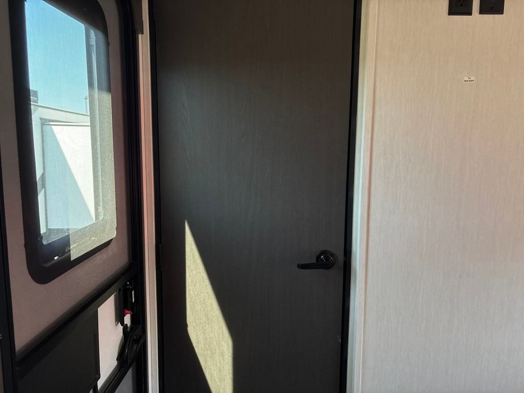 2026 Black/Gold Prime Time Tracer 295DB Travel Trailer