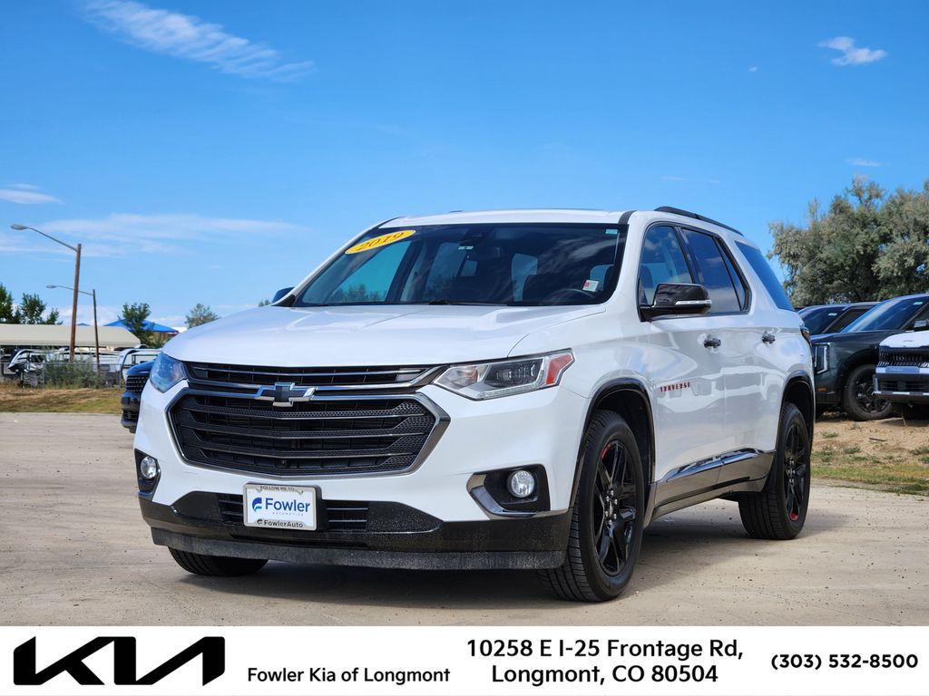 2019 Chevrolet Traverse Blanco (Summit White) SUV/Crossover Todo terreno 9 velocidades Automática