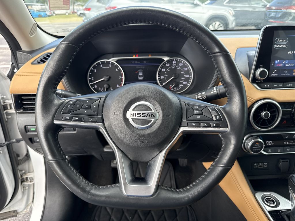 2023 Nissan Sentra SV White at DeMontrond Auto Country