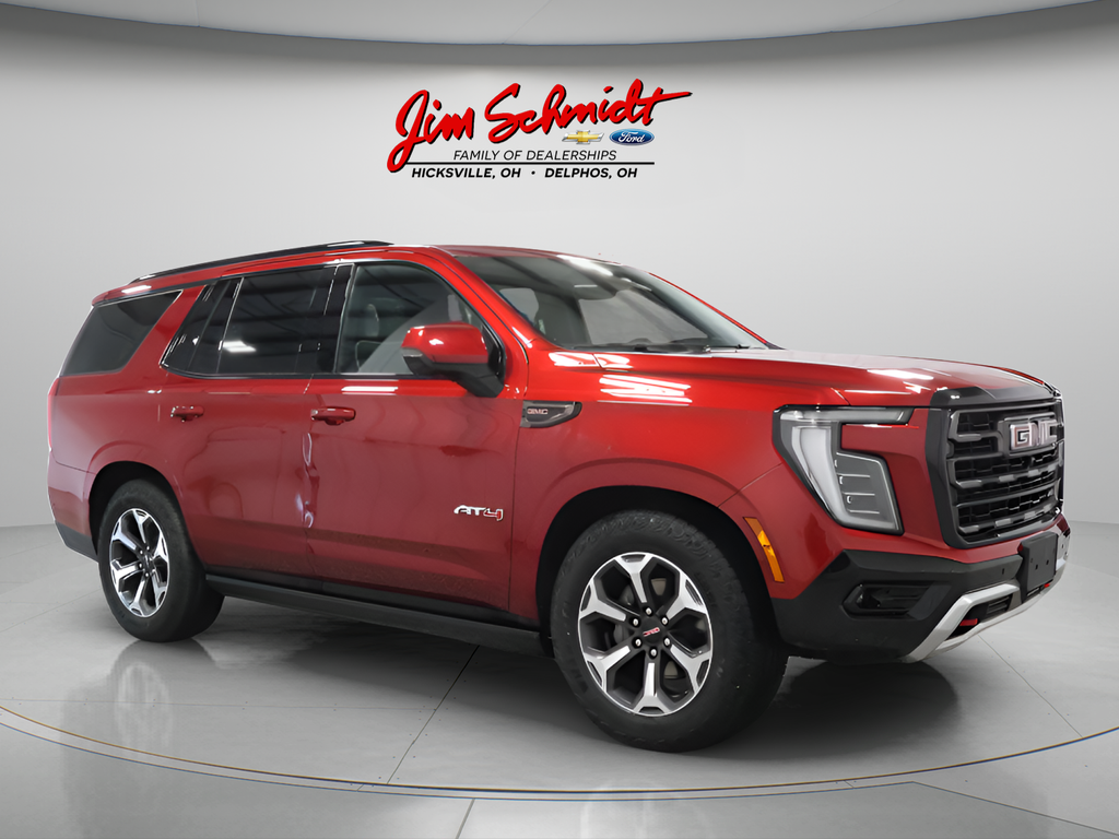 Volcanic Red Tintcoat 2025 GMC Yukon SUV / Crossover Four-Wheel Drive 