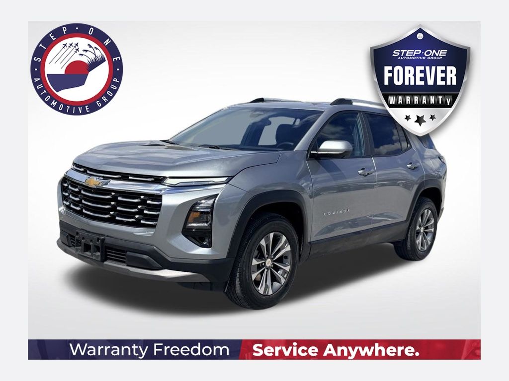 Sterling Gray Metallic 2025 Chevrolet Equinox SUV / Crossover Front-Wheel Drive Continuously Variable Transmission