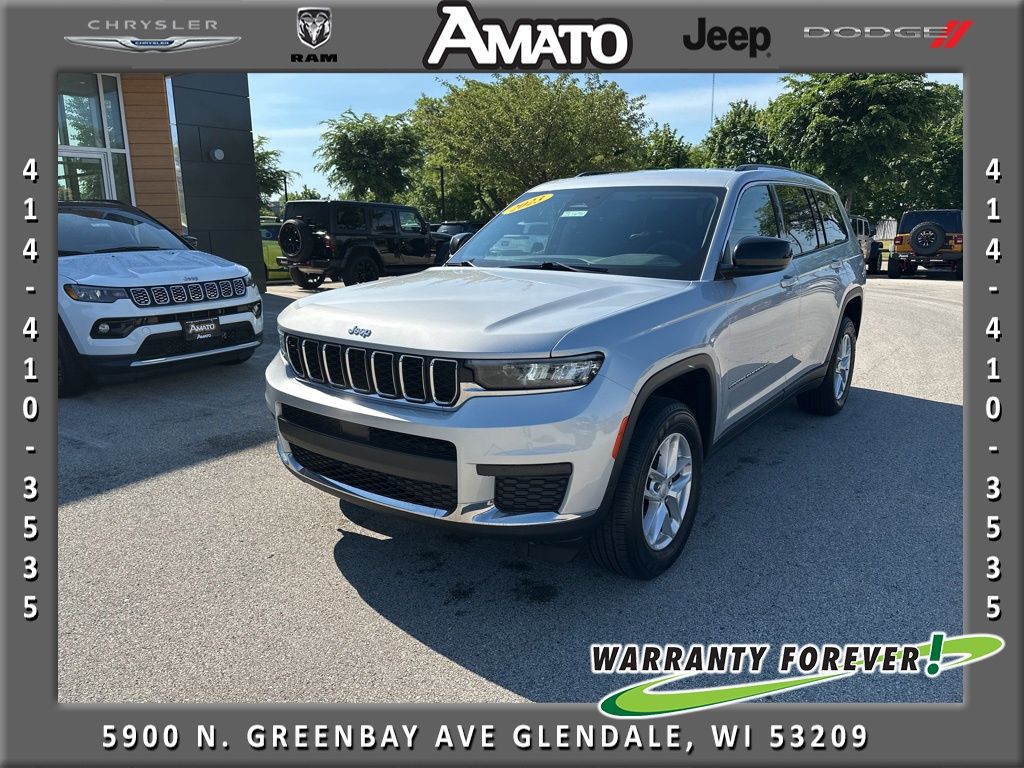Silver Zynith 2023 Jeep Grand Cherokee L SUV / Crossover Four-Wheel Drive 8-Speed Automatic
