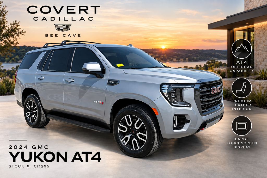 Sterling Metallic 2024 GMC Yukon SUV / Crossover Four-Wheel Drive Automatic