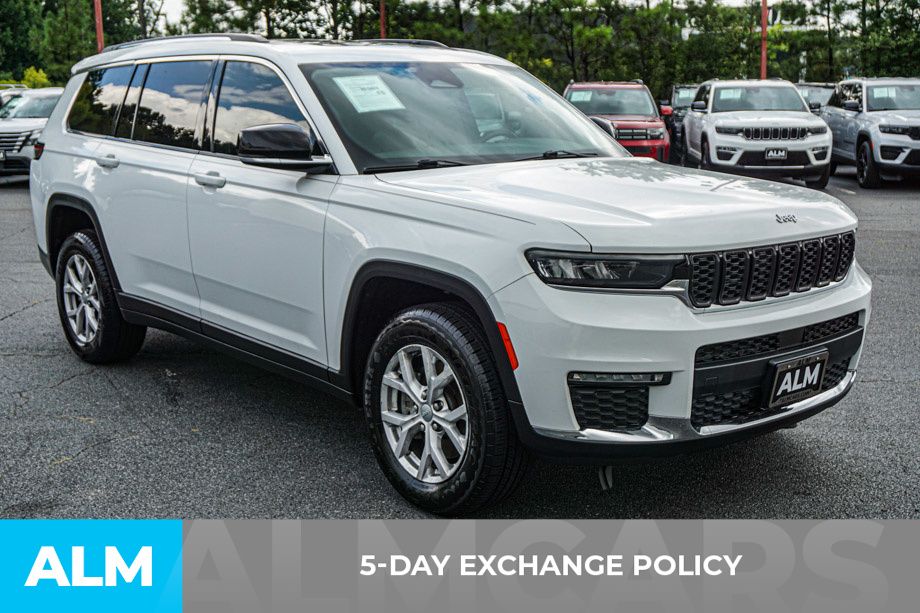 Used 2021 White Jeep Limited image 4