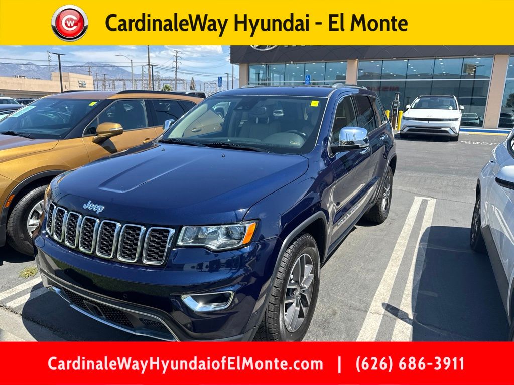 True Blue 2018 Jeep Grand Cherokee SUV / Crossover 4X2 8-Speed Automatic