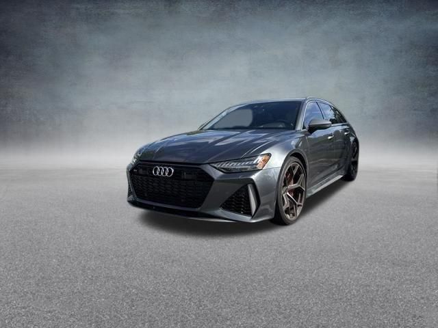 Daytona Gray Pearl Effect 2024 Audi RS 6 Avant Wagon All-Wheel Drive 8-Speed Automatic