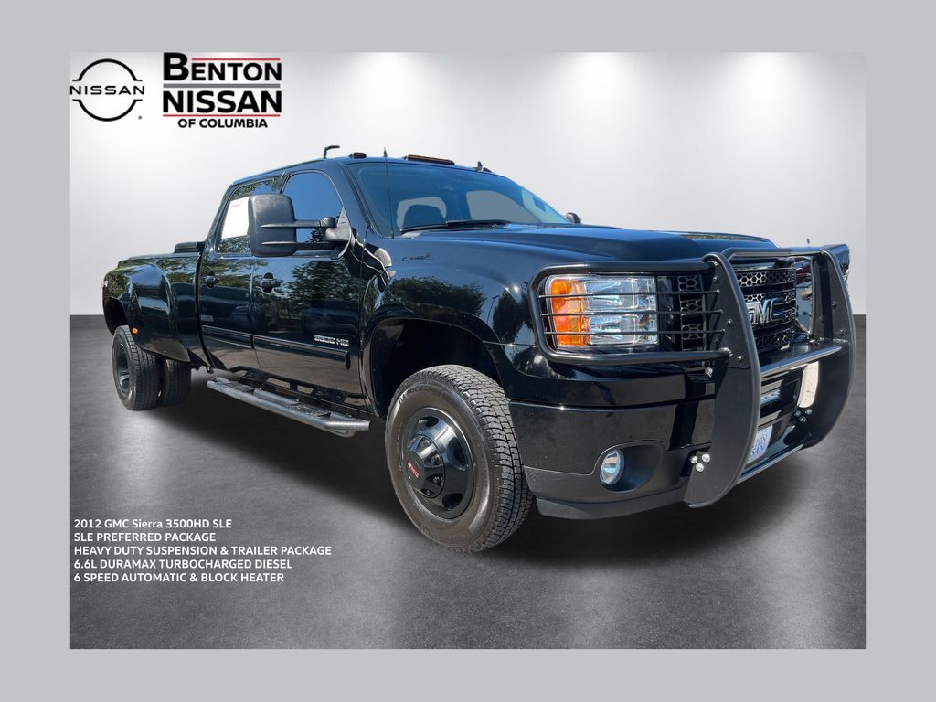 2012 GMC Sierra 3500HD Negro (Onyx Black) Camioneta Todo terreno 6 velocidades Automática
