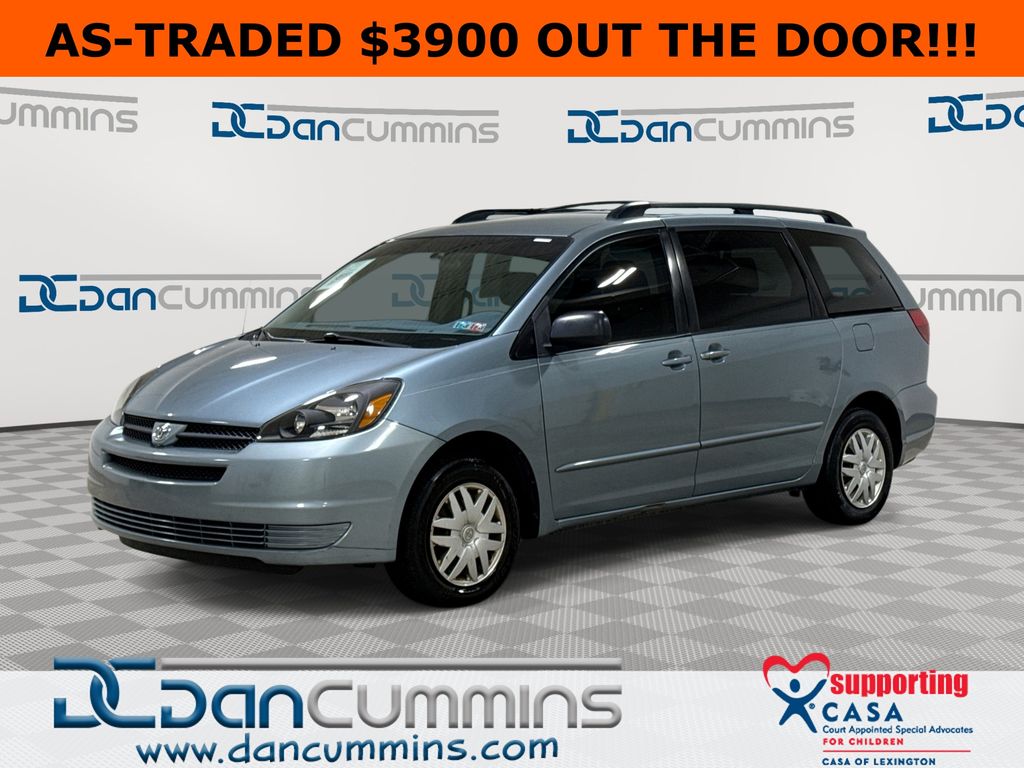 Blue Mirage Metallic 2005 Toyota Sienna LE Minivan Front-Wheel Drive 5-Speed Automatic Overdrive