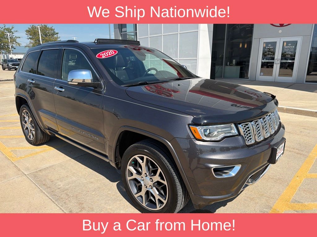 Gray (Granite Crystal Metallic Clearcoat) 2020 Jeep Grand Cherokee SUV / Crossover Four-Wheel Drive 8-Speed Automatic
