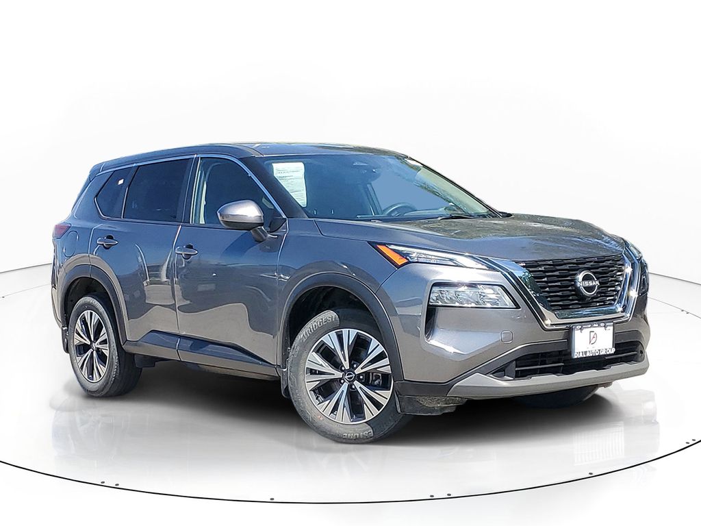 Gray (Gun Metallic) 2023 Nissan Rogue SUV / Crossover All-Wheel Drive Continuously Variable Transmission