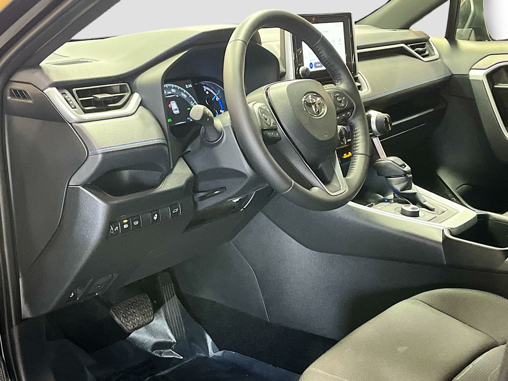 Used 2025 Midnight Black Metallic Toyota SE image 9