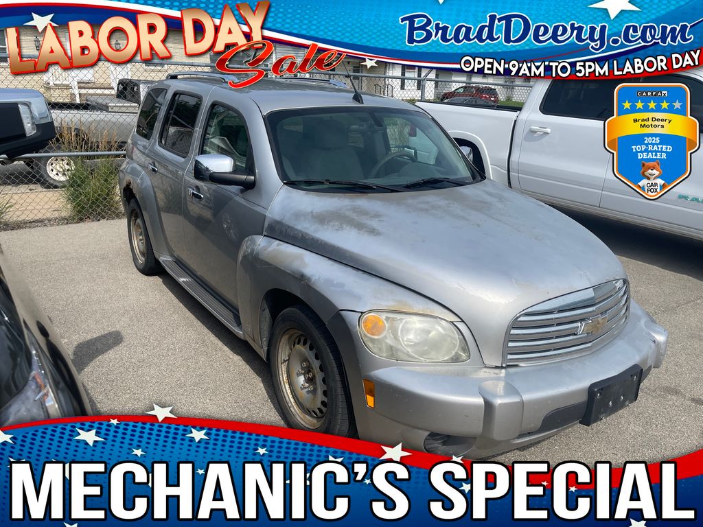 Silverstone Metallic 2007 Chevrolet HHR Wagon Front-Wheel Drive 4-Speed Automatic