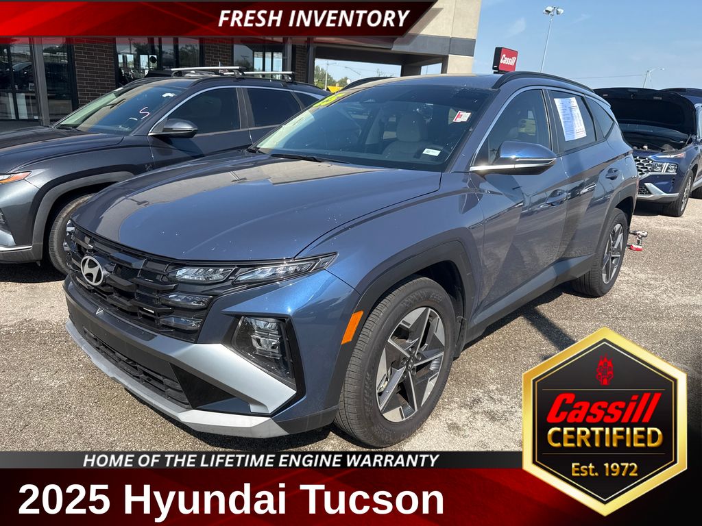 Atlantis Blue 2025 Hyundai Tucson SUV / Crossover Front-Wheel Drive 8-Speed Automatic
