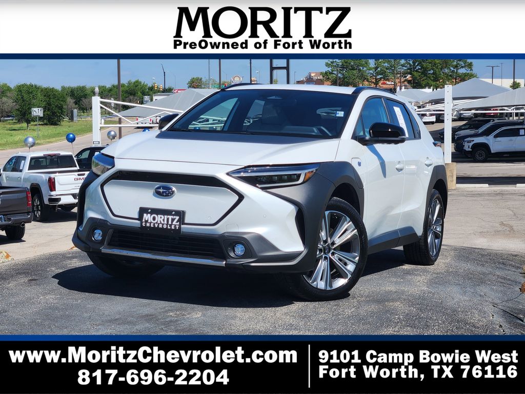 Cosmic White 2025 Subaru Solterra Limited AWD SUV / Crossover All-Wheel Drive 1-Speed Automatic