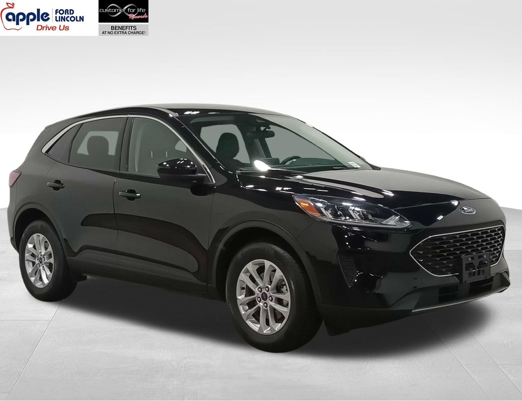 Black Metallic 2021 Ford Escape SUV / Crossover All-Wheel Drive 8-Speed Automatic