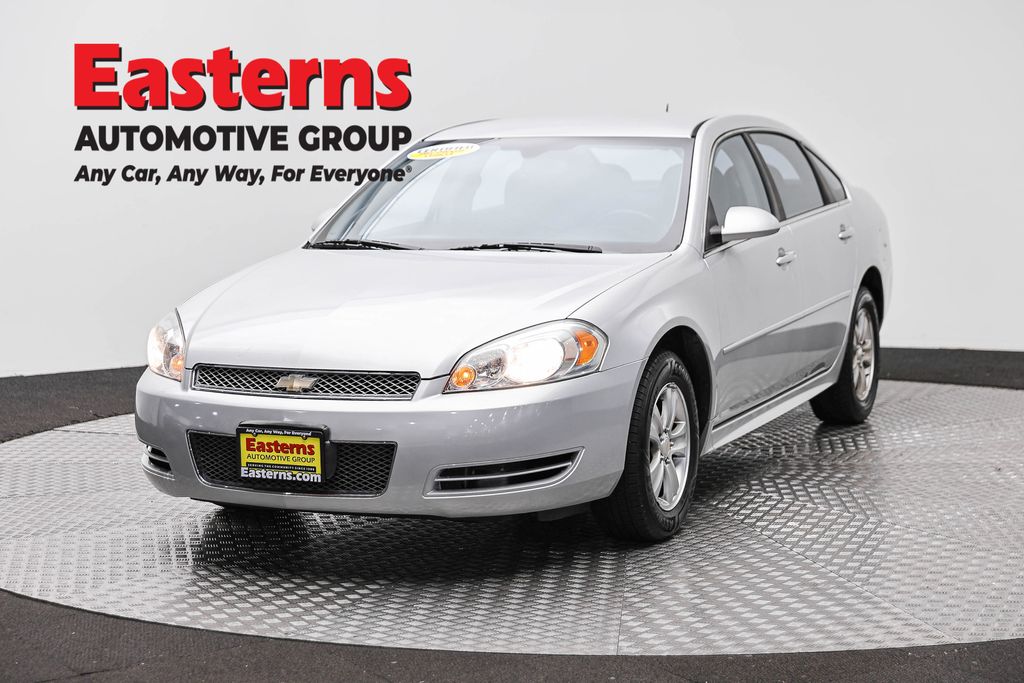 Silver Ice Metallic 2013 Chevrolet Impala Sedan Front-Wheel Drive 6-Speed Automatic Overdrive