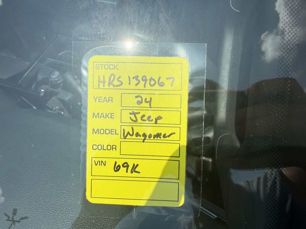2024 Jeep Wagoneer Series II White at River Oaks CDJR