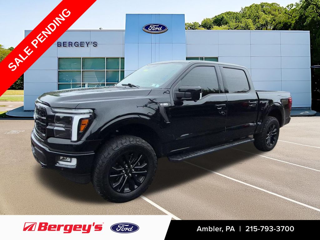 Black Metallic 2024 Ford F-150 Pickup Truck Four-Wheel Drive Automatic