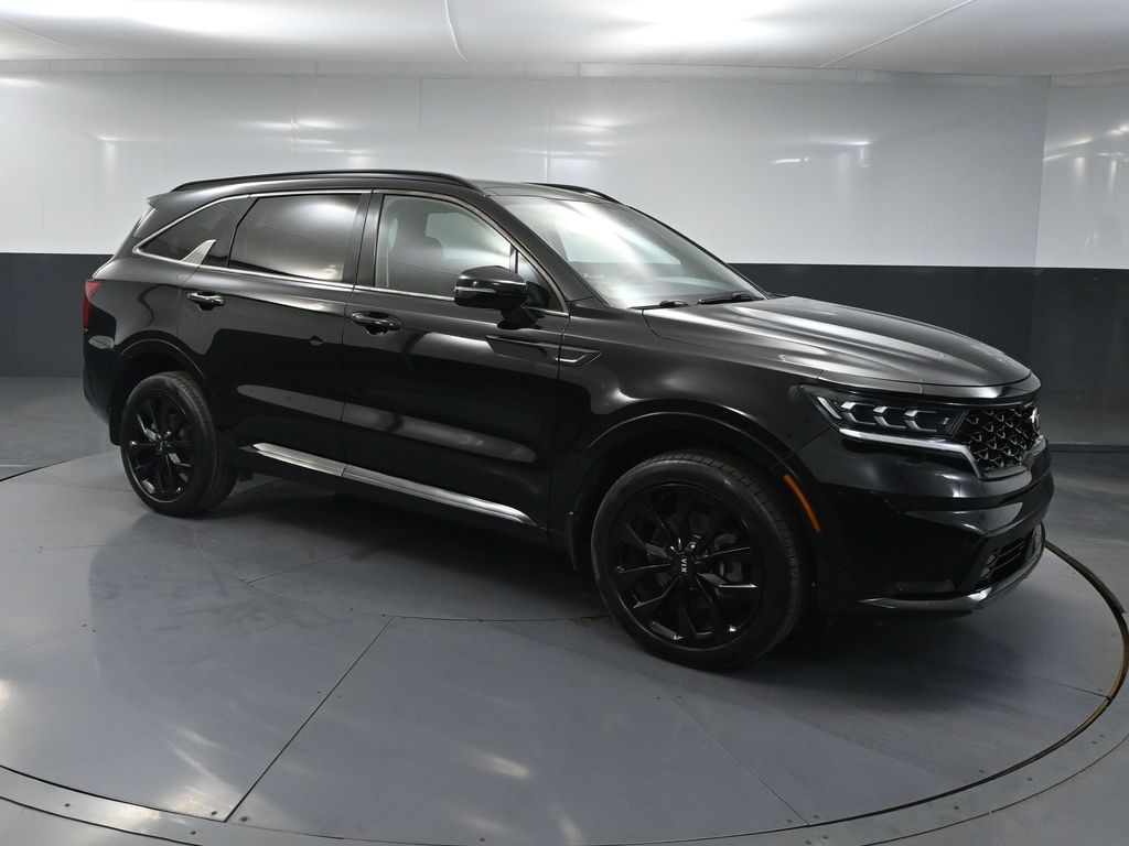 Ebony Black 2021 Kia Sorento SUV / Crossover All-Wheel Drive 8-Speed Dual Clutch