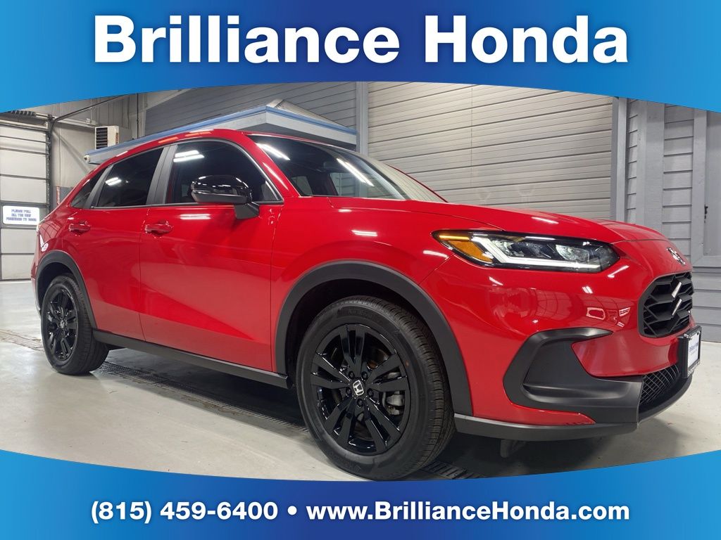 Red 2026 Honda HR-V Sport AWD SUV / Crossover All-Wheel Drive Continuously Variable Transmission