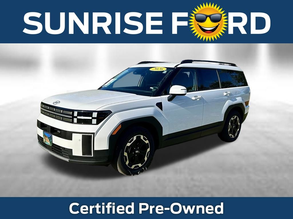 Serenity White 2026 Hyundai Santa Fe SEL FWD SUV / Crossover Front-Wheel Drive 8-Speed Automatic