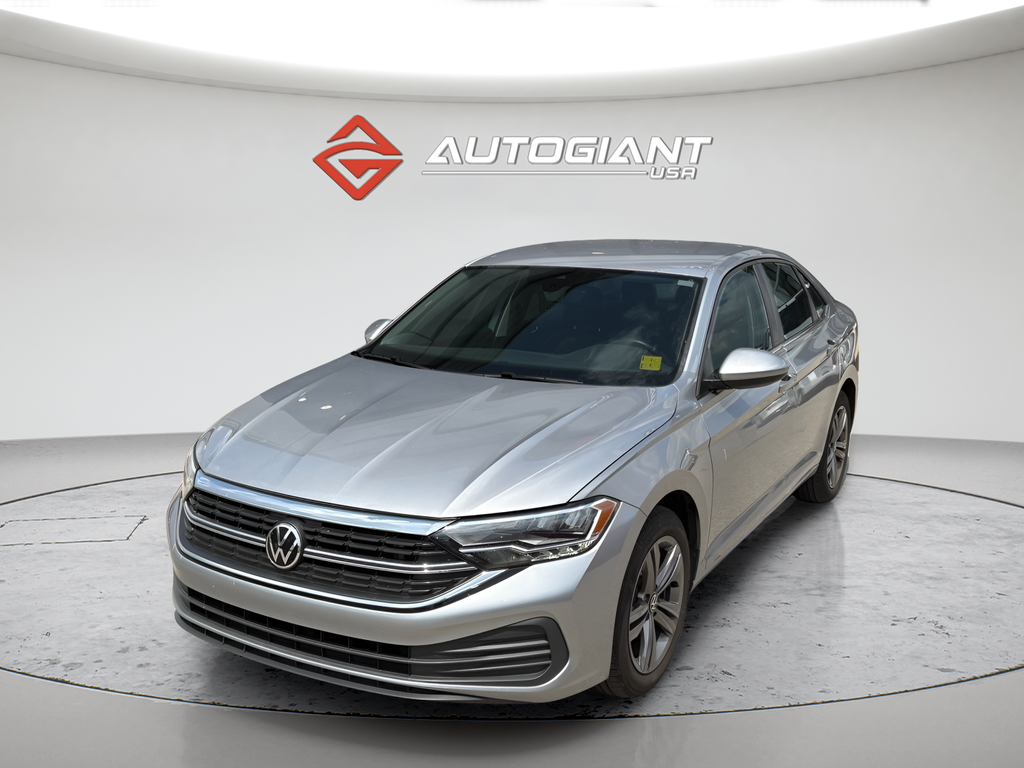 Silver 2022 Volkswagen Jetta Sedan Front-Wheel Drive 8-Speed Automatic