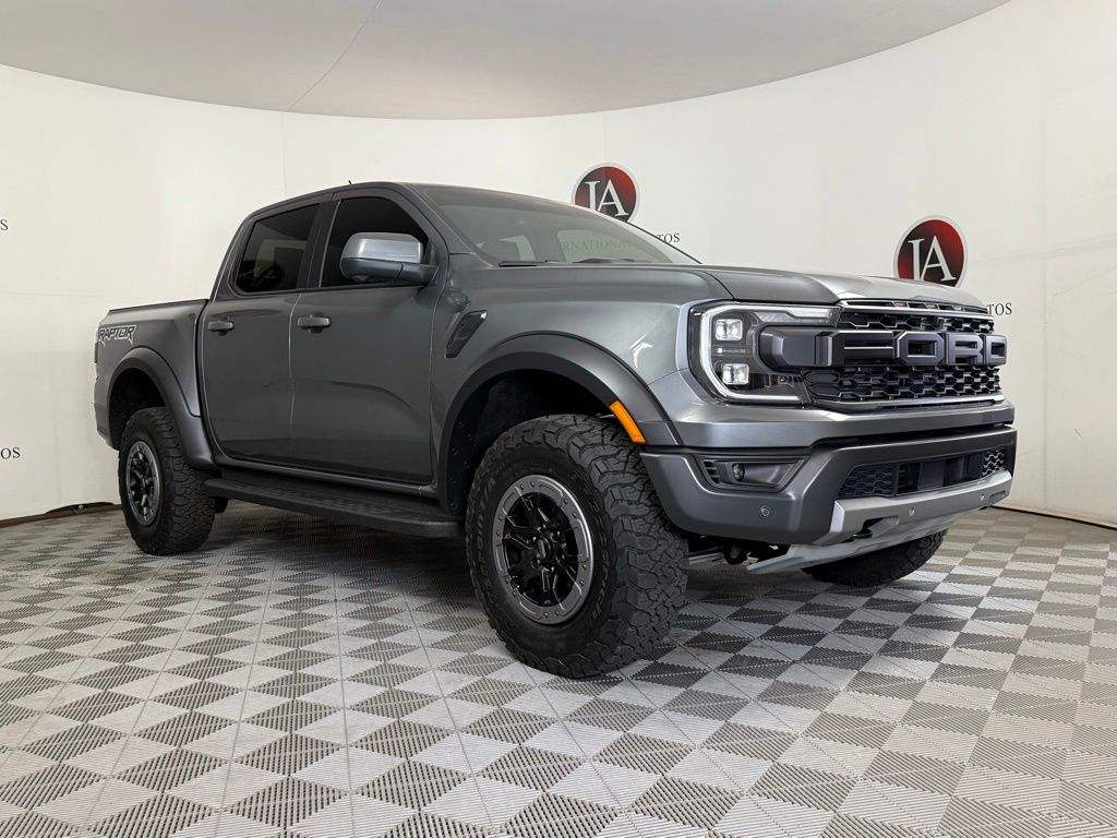 Carbonized Gray Metallic 2026 Ford Ranger Raptor SuperCrew 4WD Pickup Truck Four-Wheel Drive Automatic