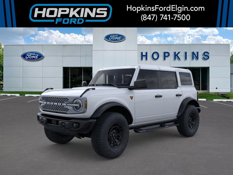 Oxford White 2026 Ford Bronco Badlands 4-Door 4WD SUV / Crossover Four-Wheel Drive Automatic