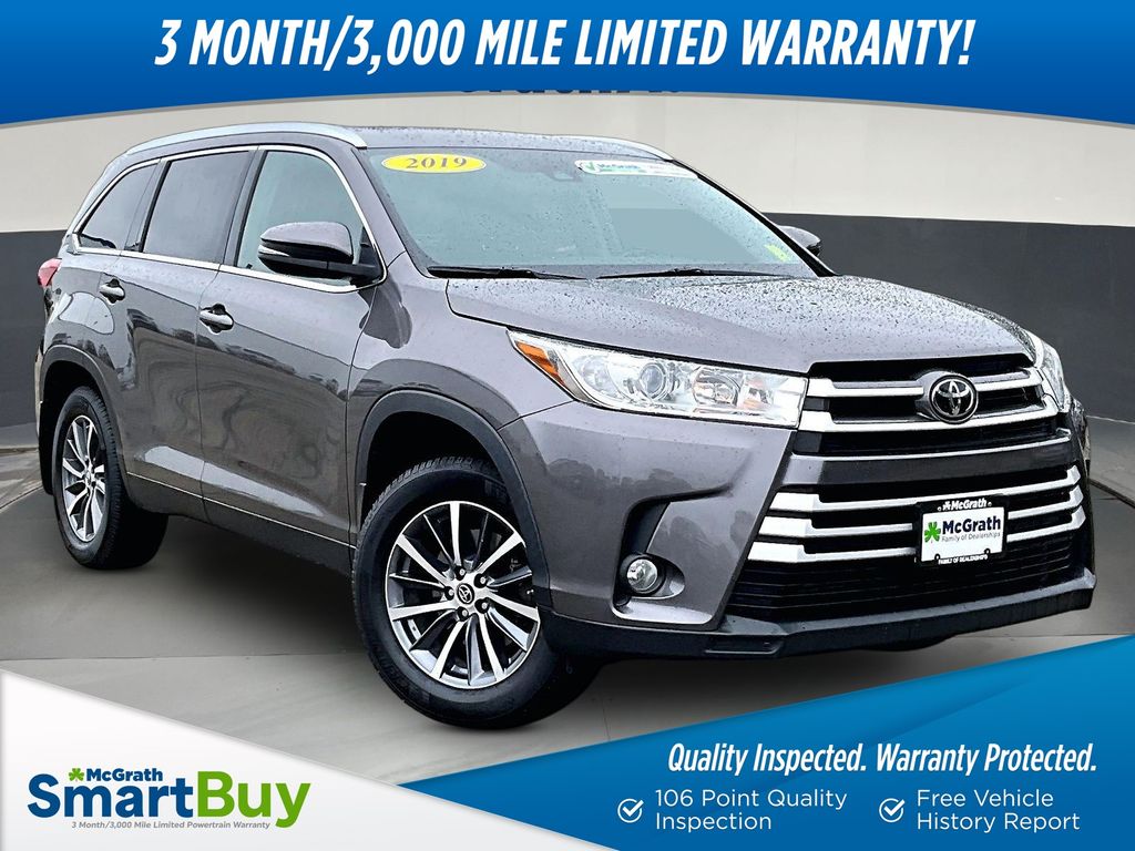 Predawn Gray Mica 2019 Toyota Highlander SUV / Crossover All-Wheel Drive 8-Speed Automatic