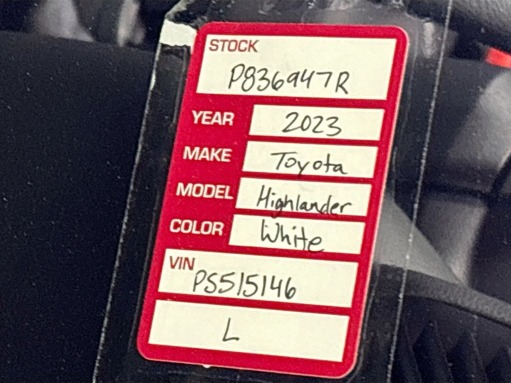 2023 Toyota Highlander L