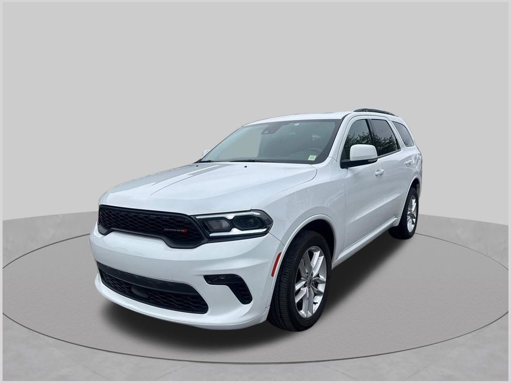 White Knuckle Clearcoat 2022 Dodge Durango SUV / Crossover All-Wheel Drive 8-Speed Automatic