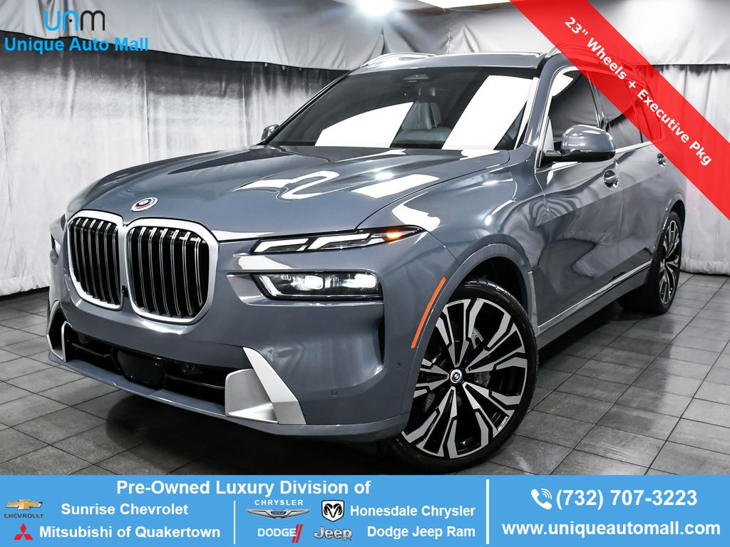 Red (Sparkling Copper Metallic) 2023 BMW X7 xDrive40i AWD SUV / Crossover All-Wheel Drive 8-Speed Automatic