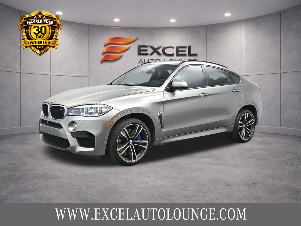 Gray Metallic 2017 BMW X6 M AWD SUV / Crossover All-Wheel Drive 6-Speed Automatic