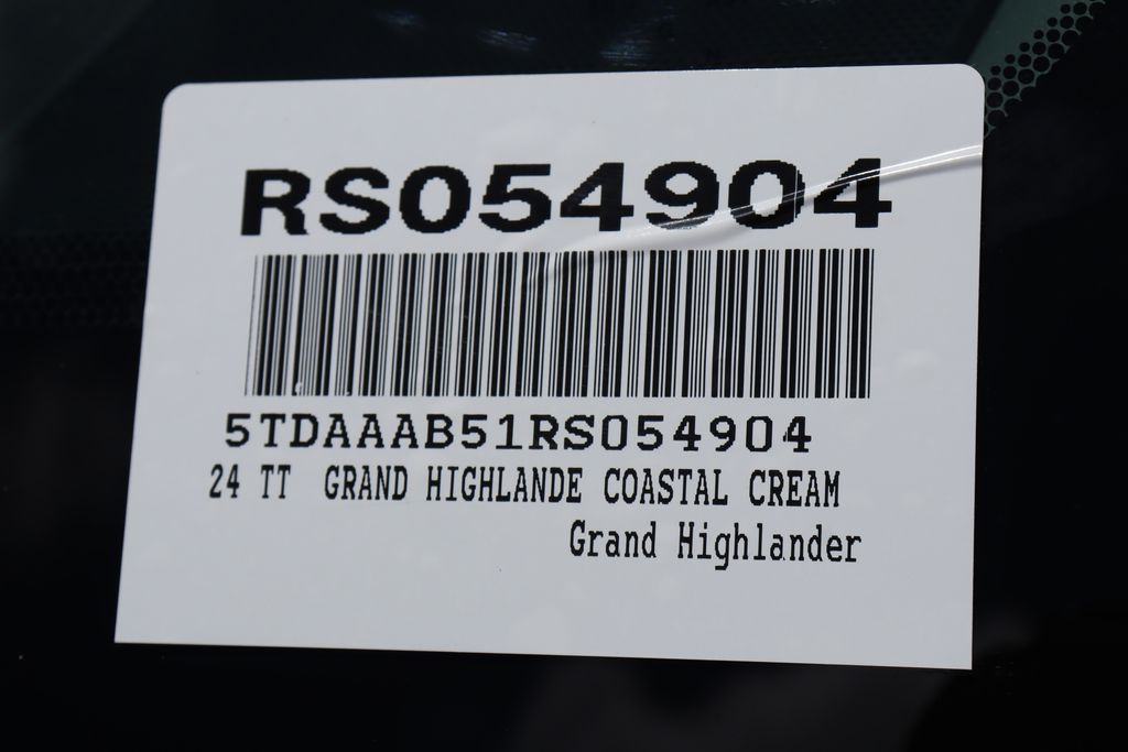 2024 Toyota Grand Highlander Platinum 7