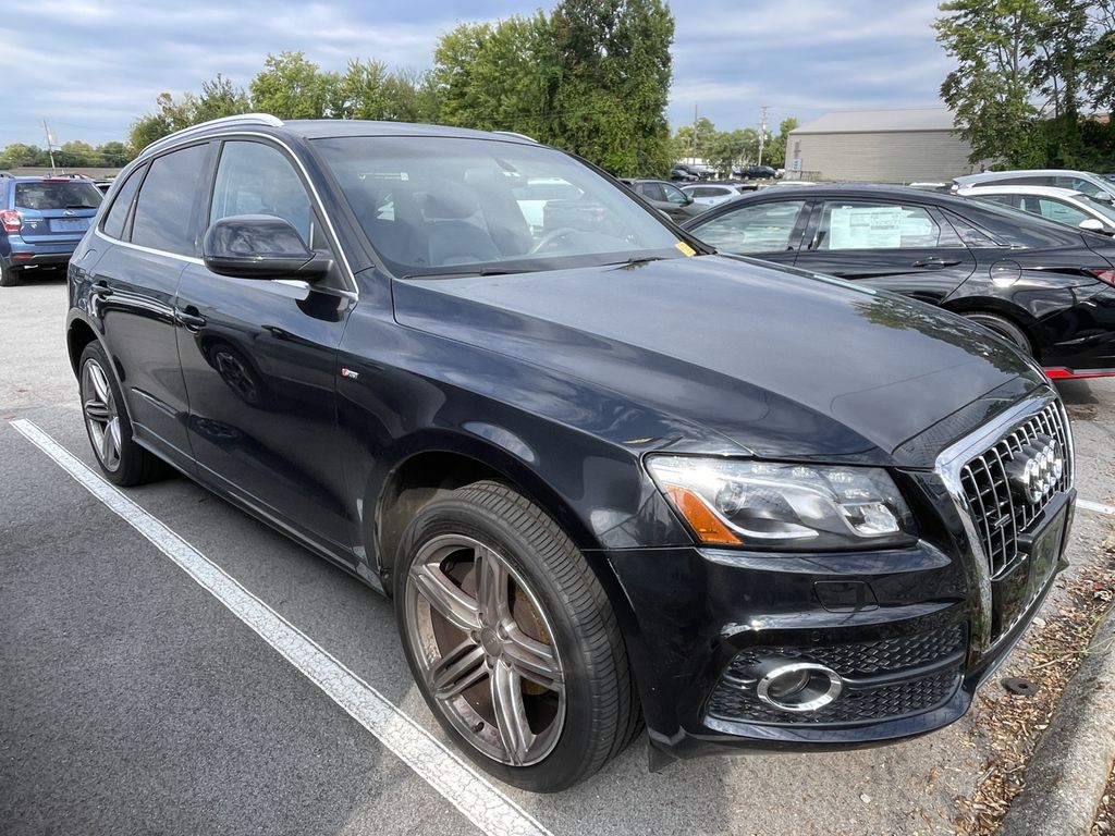 Black 2012 Audi Q5 SUV / Crossover All-Wheel Drive 6-Speed Automatic