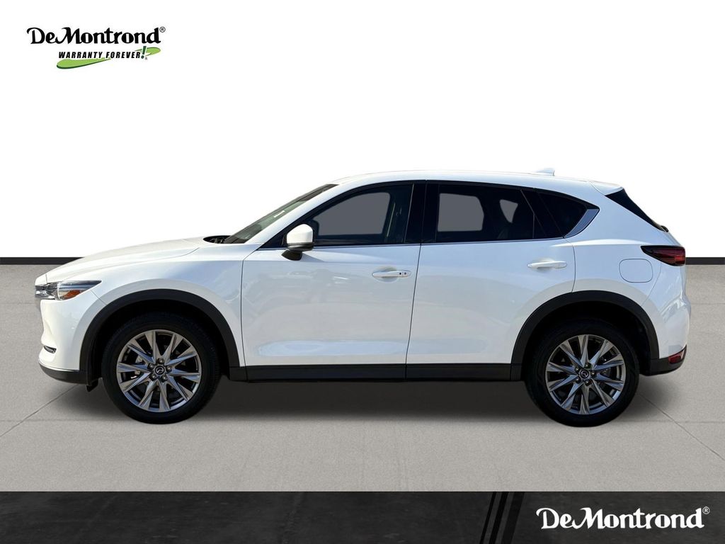 2021 Mazda CX-5 Grand Touring White at DeMontrond Automotive Group
