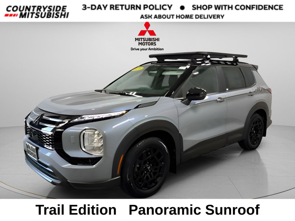 Gray Metallic 2026 Mitsubishi Outlander SUV / Crossover All-Wheel Drive Continuously Variable Transmission