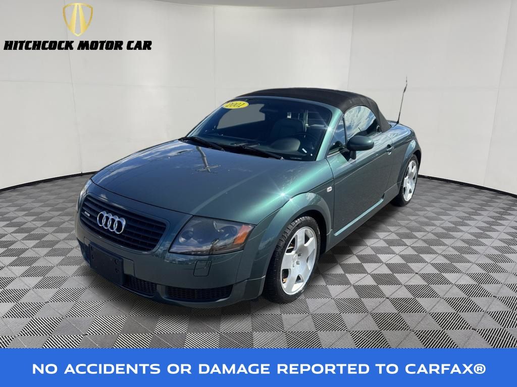 Green 2001 Audi TT Convertible All-Wheel Drive 6-Speed Manual Overdrive