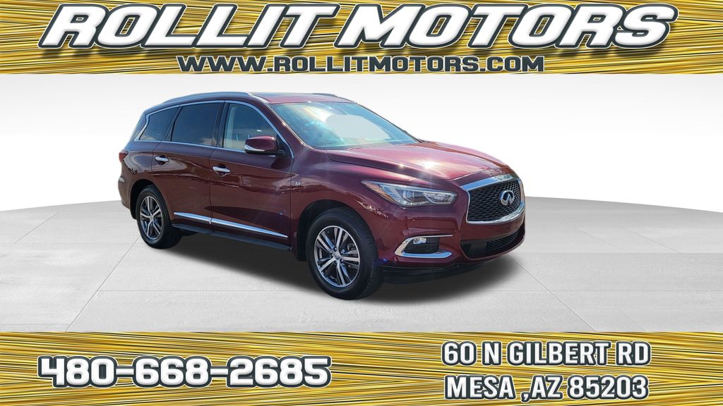 Deep Bordeaux 2020 INFINITI QX60 SUV / Crossover Front-Wheel Drive Continuously Variable Transmission