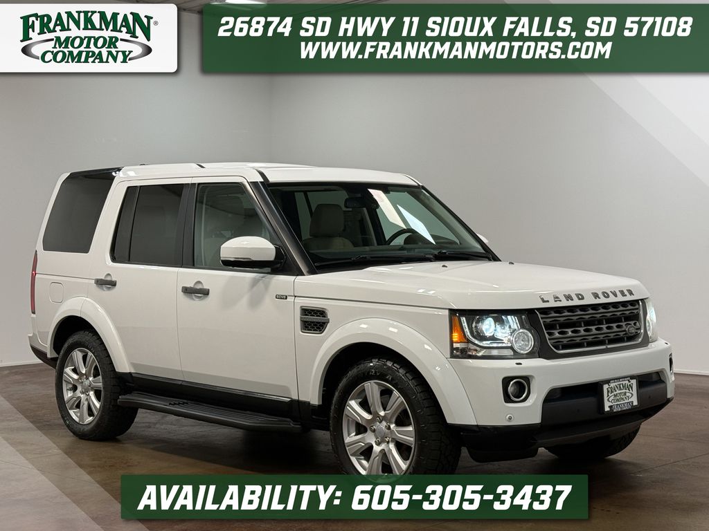 Fuji White 2016 Land Rover LR4 SUV / Crossover All-Wheel Drive 8-Speed Automatic