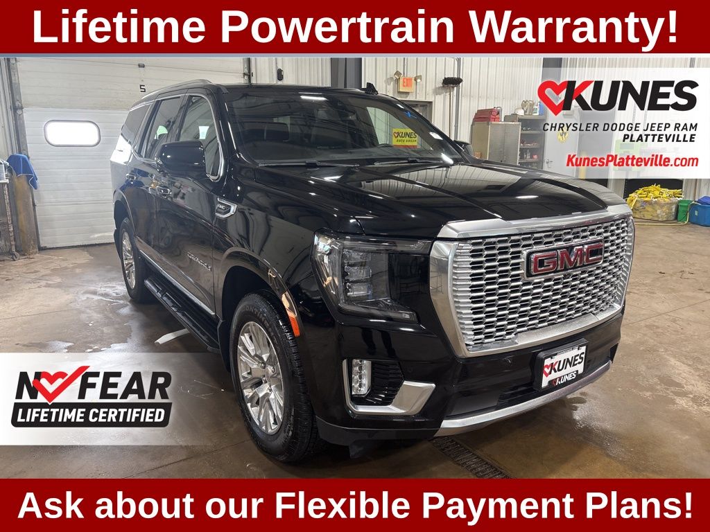 Black 2024 GMC Yukon SUV / Crossover Four-Wheel Drive 