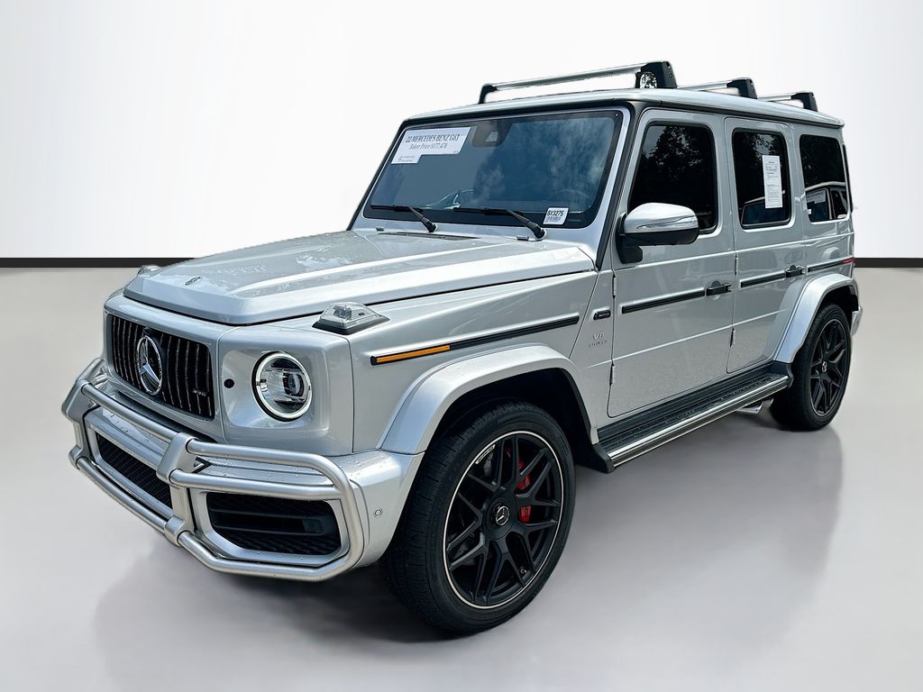 Iridium Silver Metallic 2022 Mercedes-Benz G-Class SUV / Crossover All-Wheel Drive 9-Speed Automatic