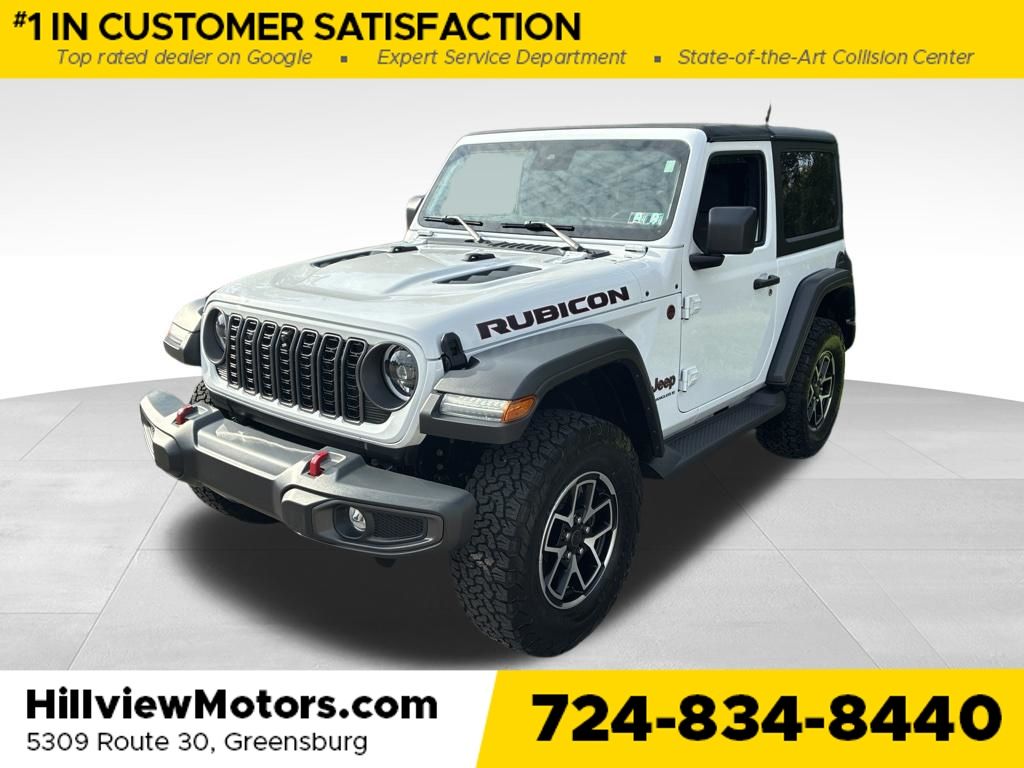Bright White Clearcoat 2024 Jeep Wrangler SUV / Crossover Four-Wheel Drive 8-Speed Automatic