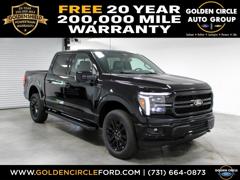 Agate Black Metallic 2026 Ford F-150 Pickup Truck Four-Wheel Drive Automatic
