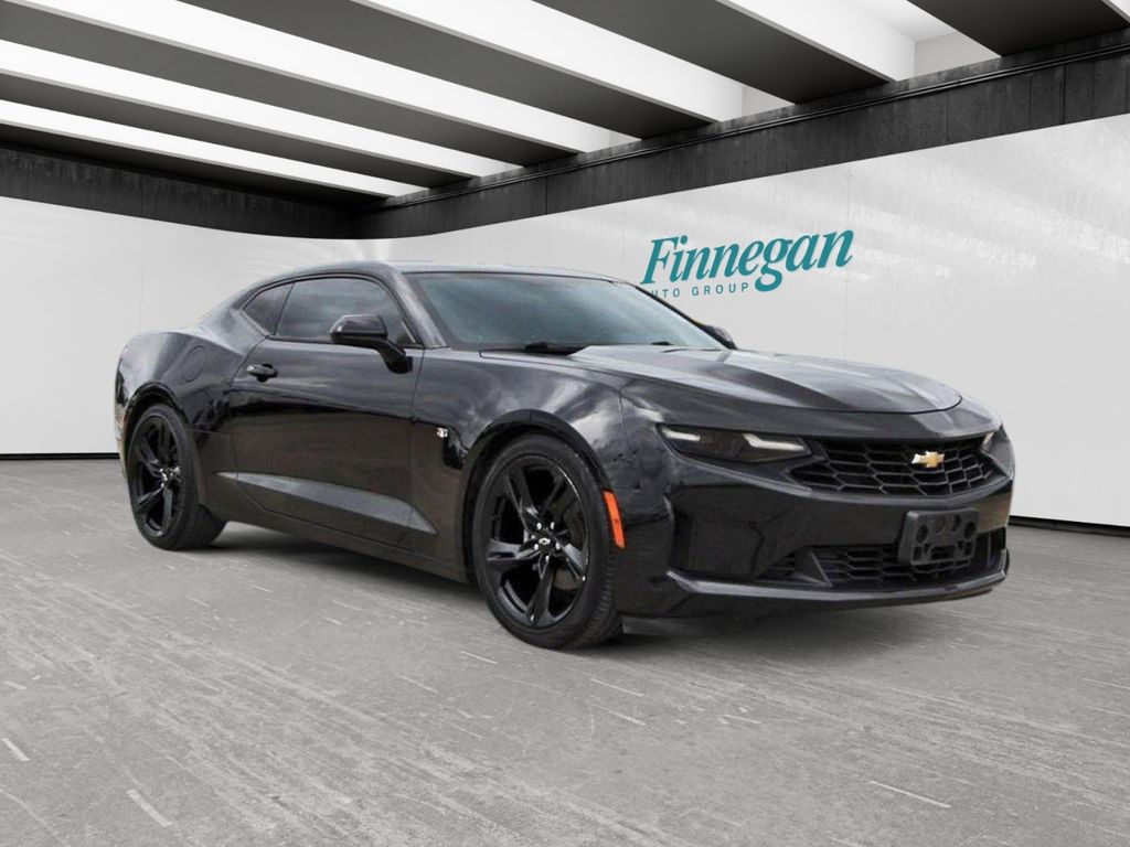 Black 2021 Chevrolet Camaro 1LT Coupe RWD Coupe Rear-Wheel Drive 8-Speed Automatic